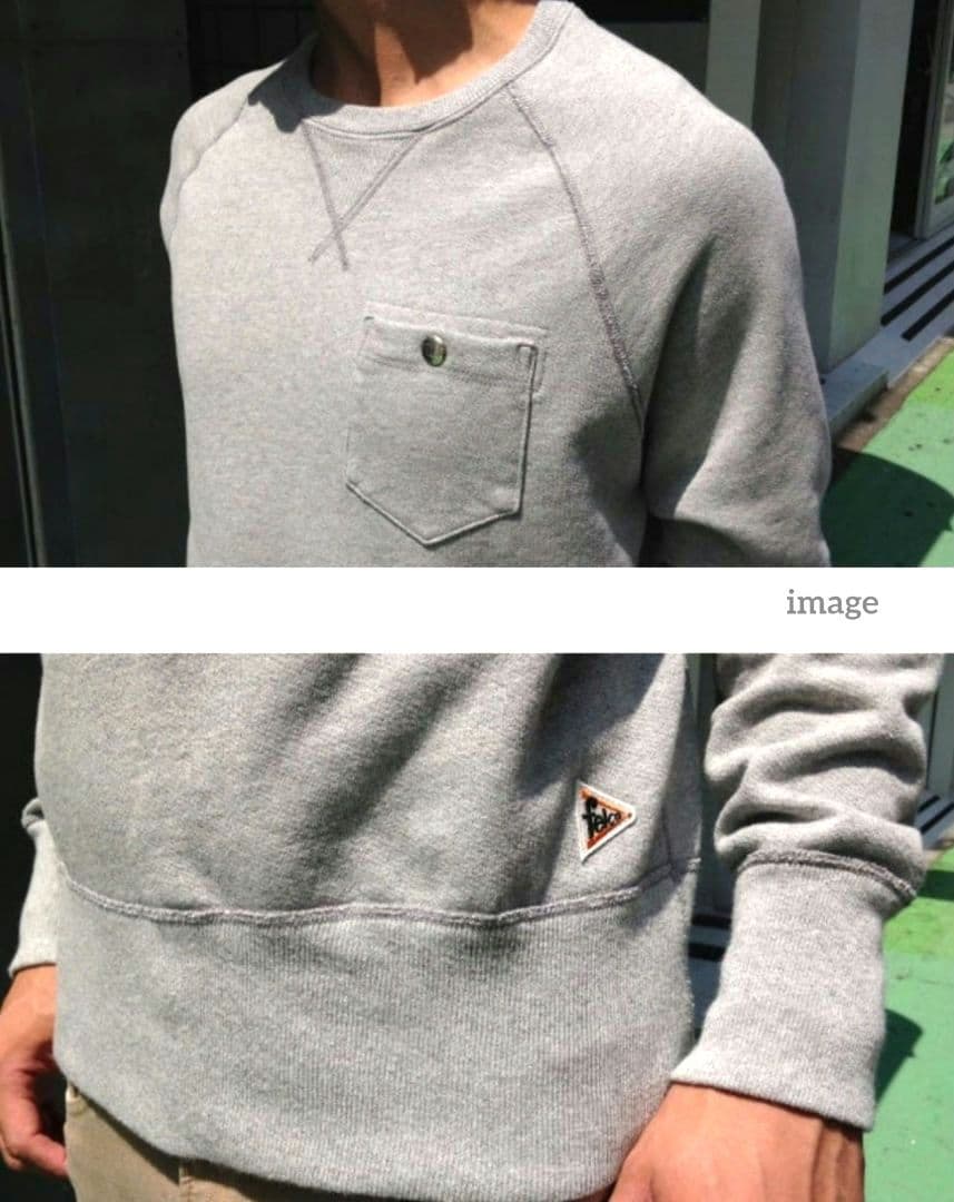 ◇mzk様◇Felco　フェルコ　良品　スウェット　ガゼット　グレー　L