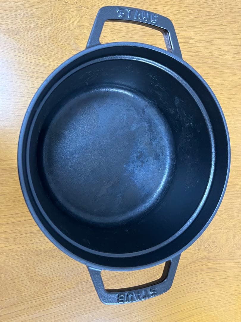 ストウブ ピコ・ココット ラウンド 20cm ブラック