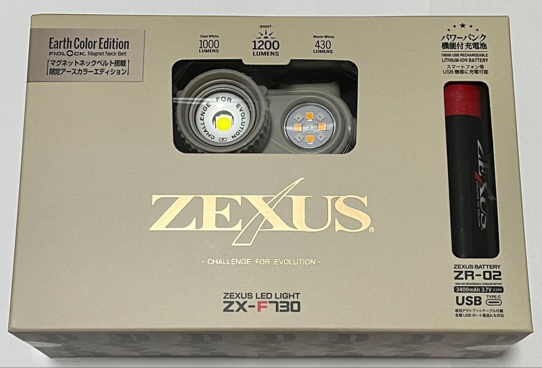 新品 冨士灯器 ゼクサス ZX-F730 ヘッドライト 富士灯器