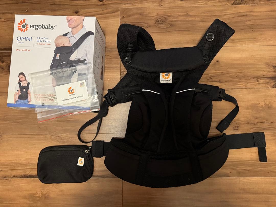 エルゴ　エルゴベビー OMNI breeze オムニブリーズ　ブラック抱っこ紐