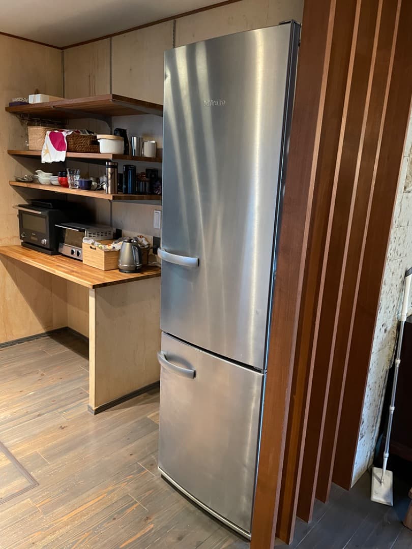 ミーレ miele 359l 冷蔵庫 ドイツ製 ステンレス