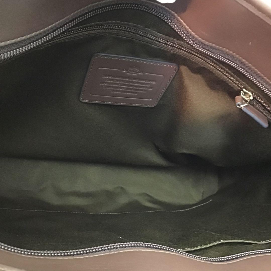 ❣️コーチCOACH❣️ 2wayトートショルダーバック　F71562 黒と茶色