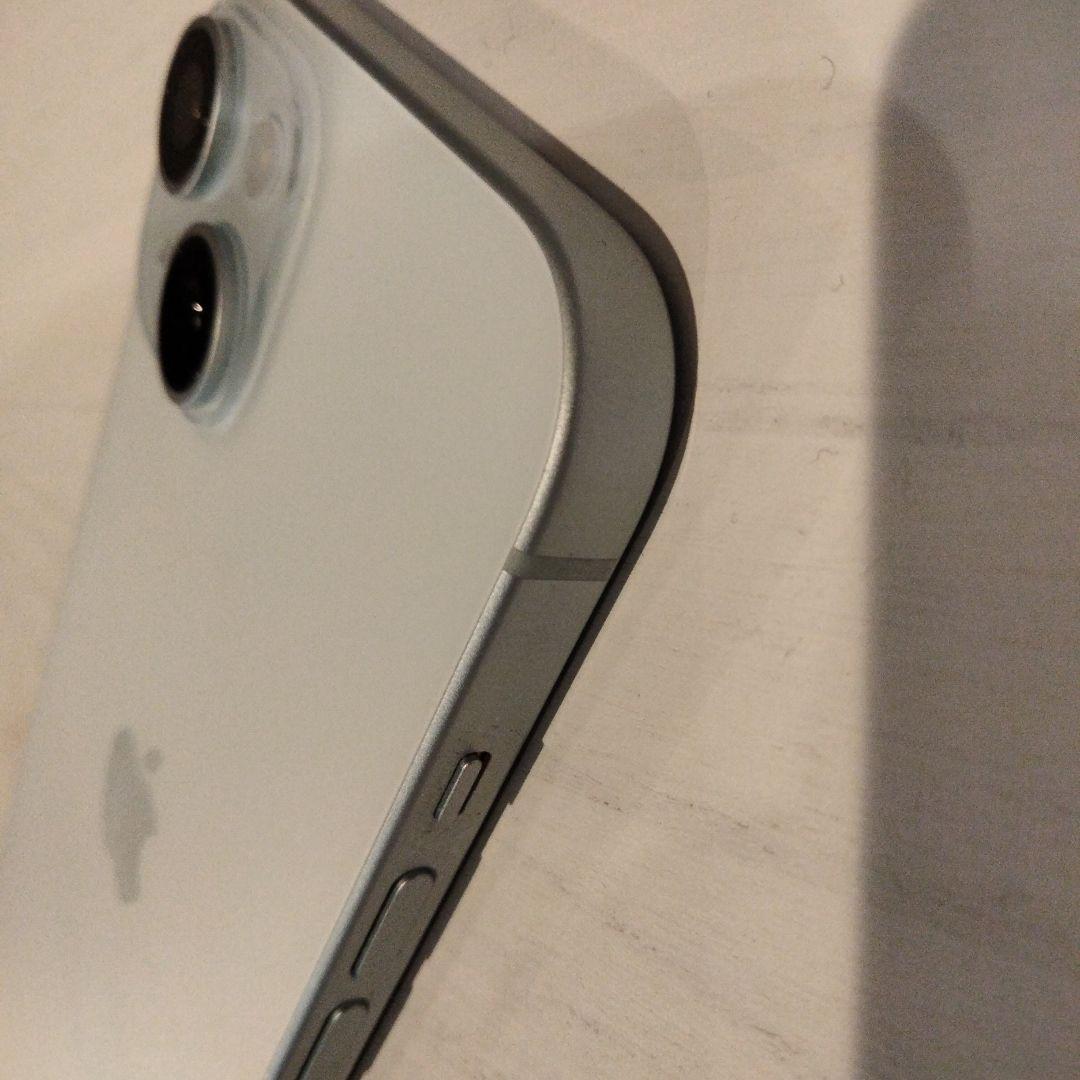 【美品】 iPhone15 256GB ブルー バッテリー最大容量84%