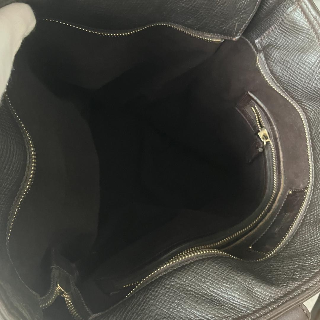 最高級ヘビーグレインレザー TOM FORD トートバッグ ビッグジップ 希少品