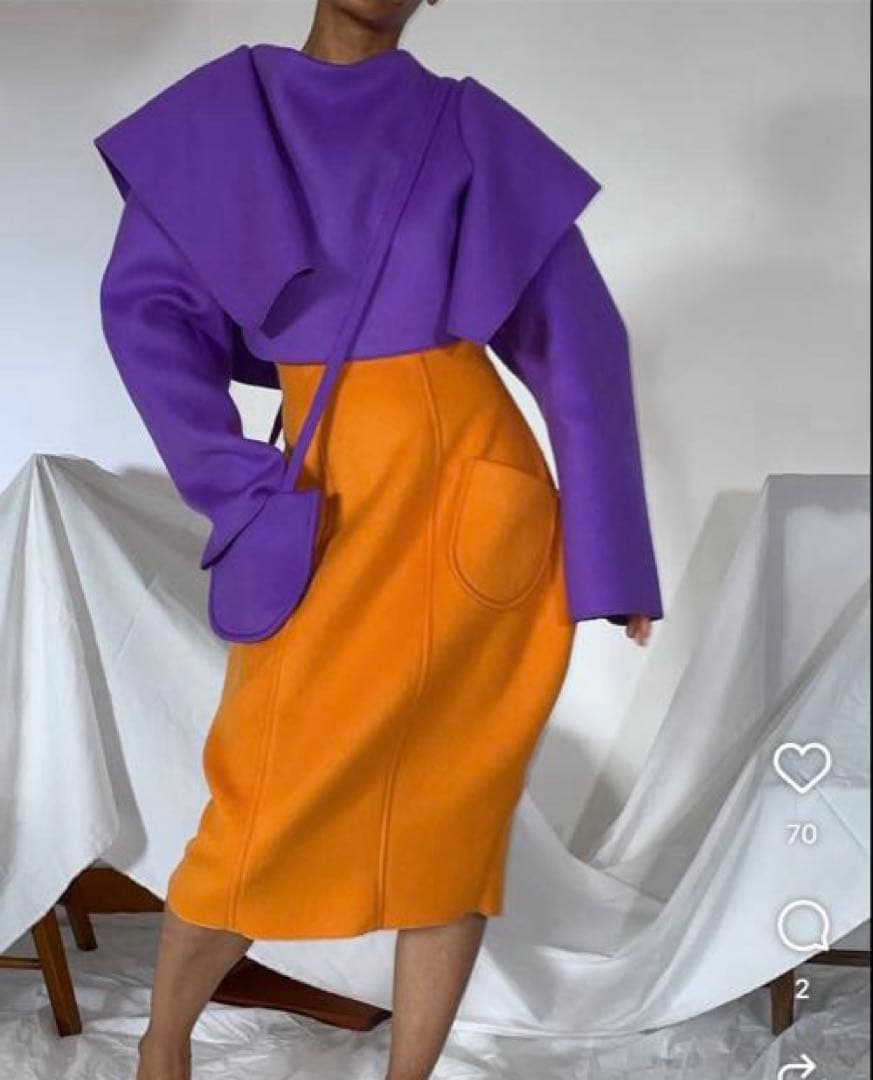 Nadia ジャケット、ベスト、ポシェット