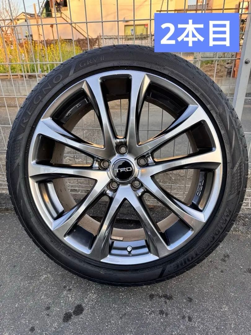 TRD TF5 19インチ Bridgestone REGNO サマータイヤ付き