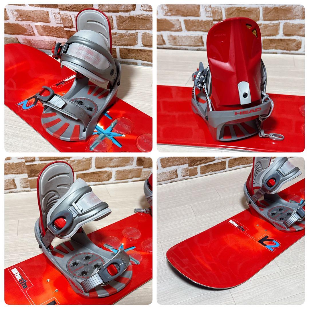 k2 HEAD スノーボード　SATELLITE139 ビンディングセット