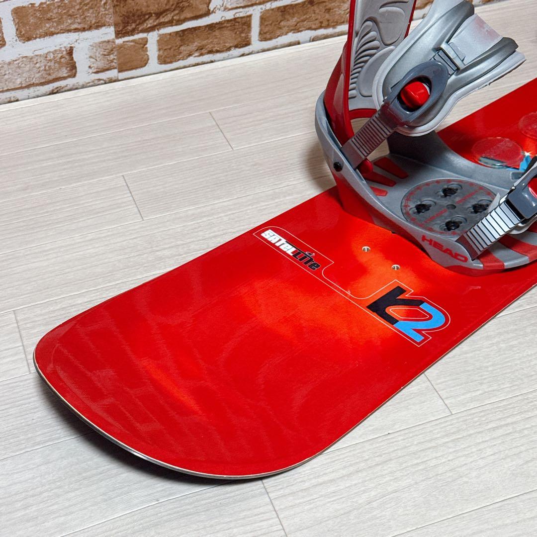 k2 HEAD スノーボード　SATELLITE139 ビンディングセット