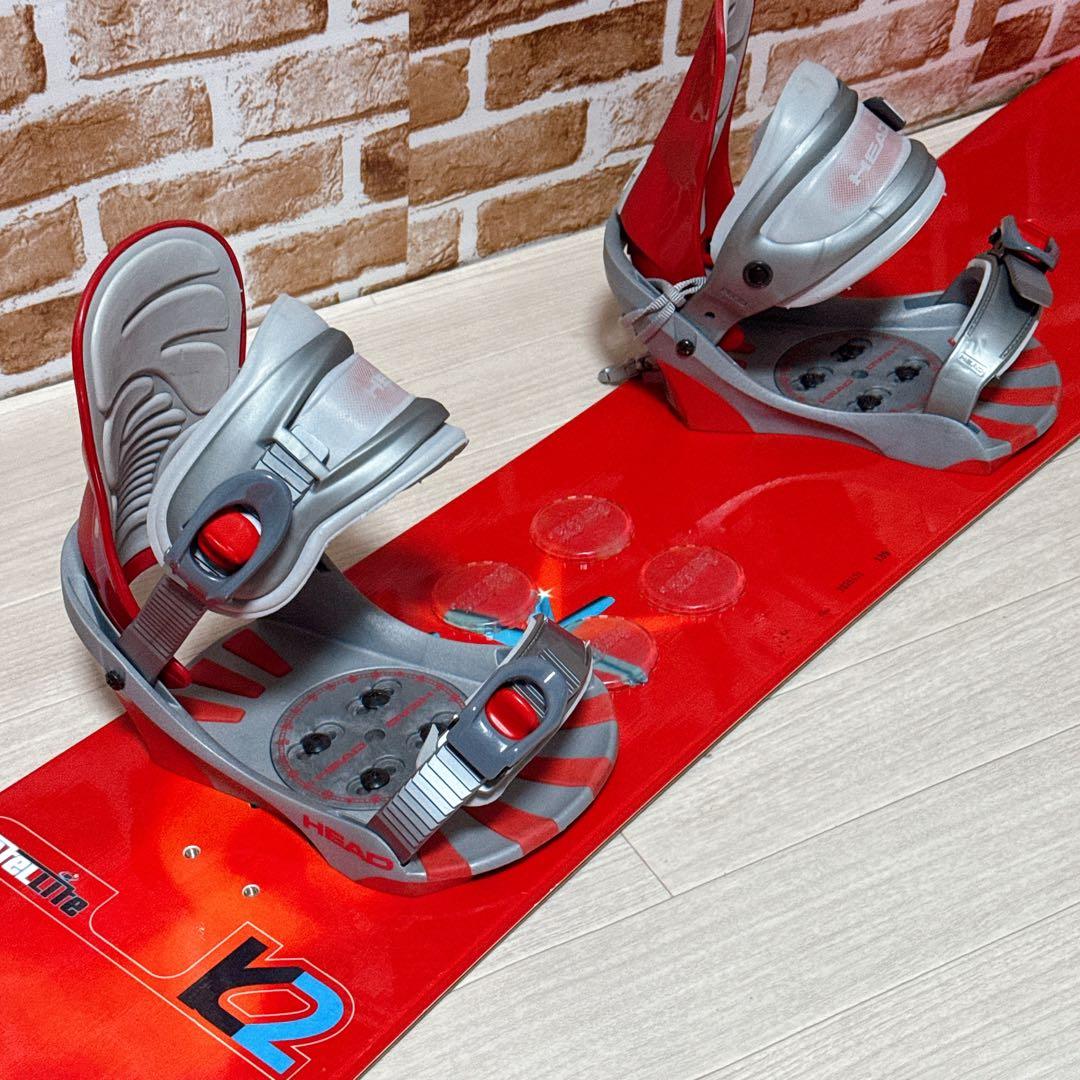 k2 HEAD スノーボード　SATELLITE139 ビンディングセット