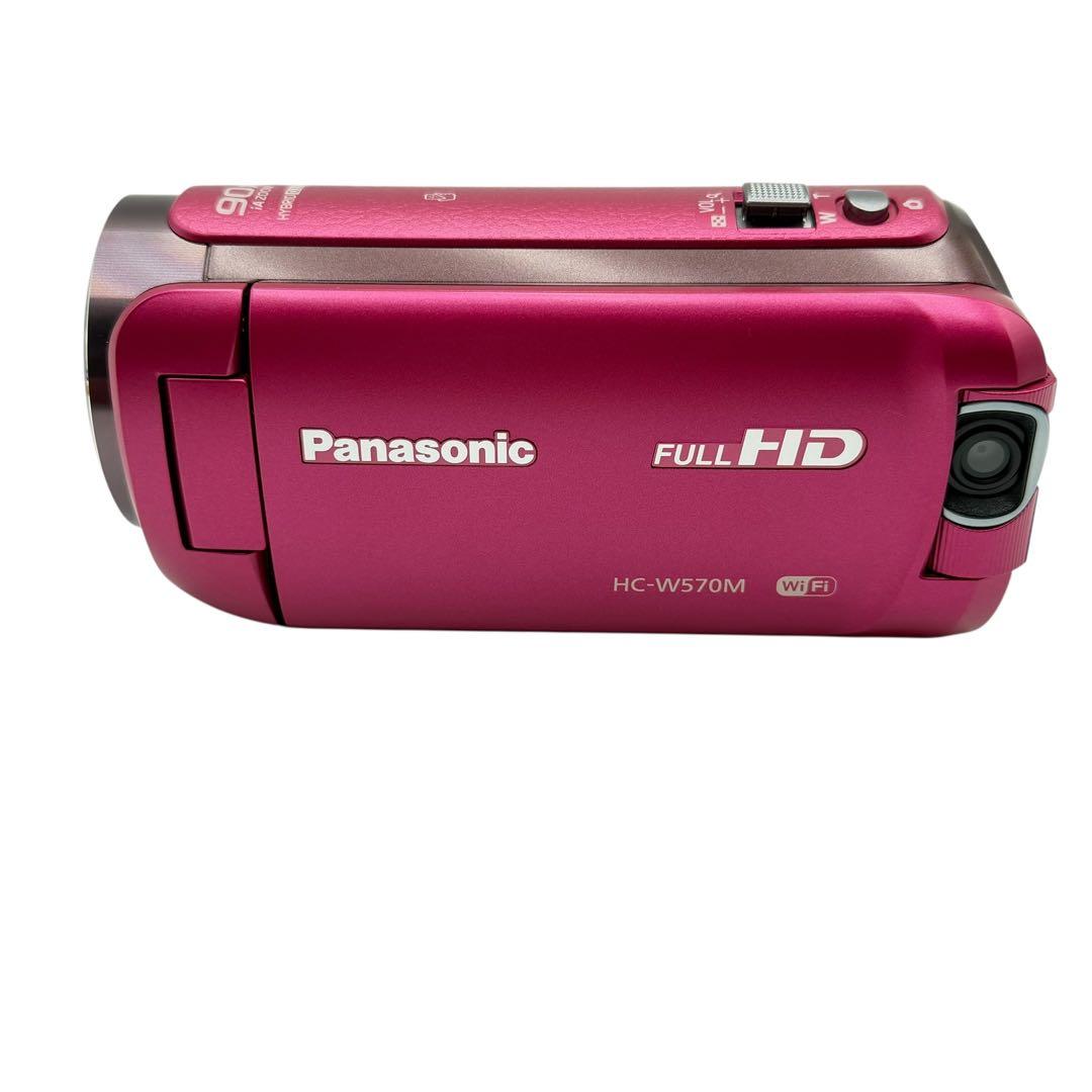 Panasonic HC-W570M-P ビデオカメラ ピンク Wi-Fi対応