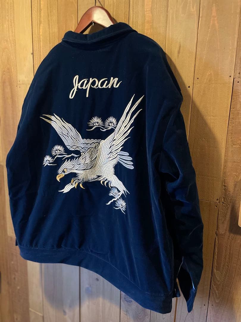 50s スーベニアジャケット 別珍 ベルベット レプリカ