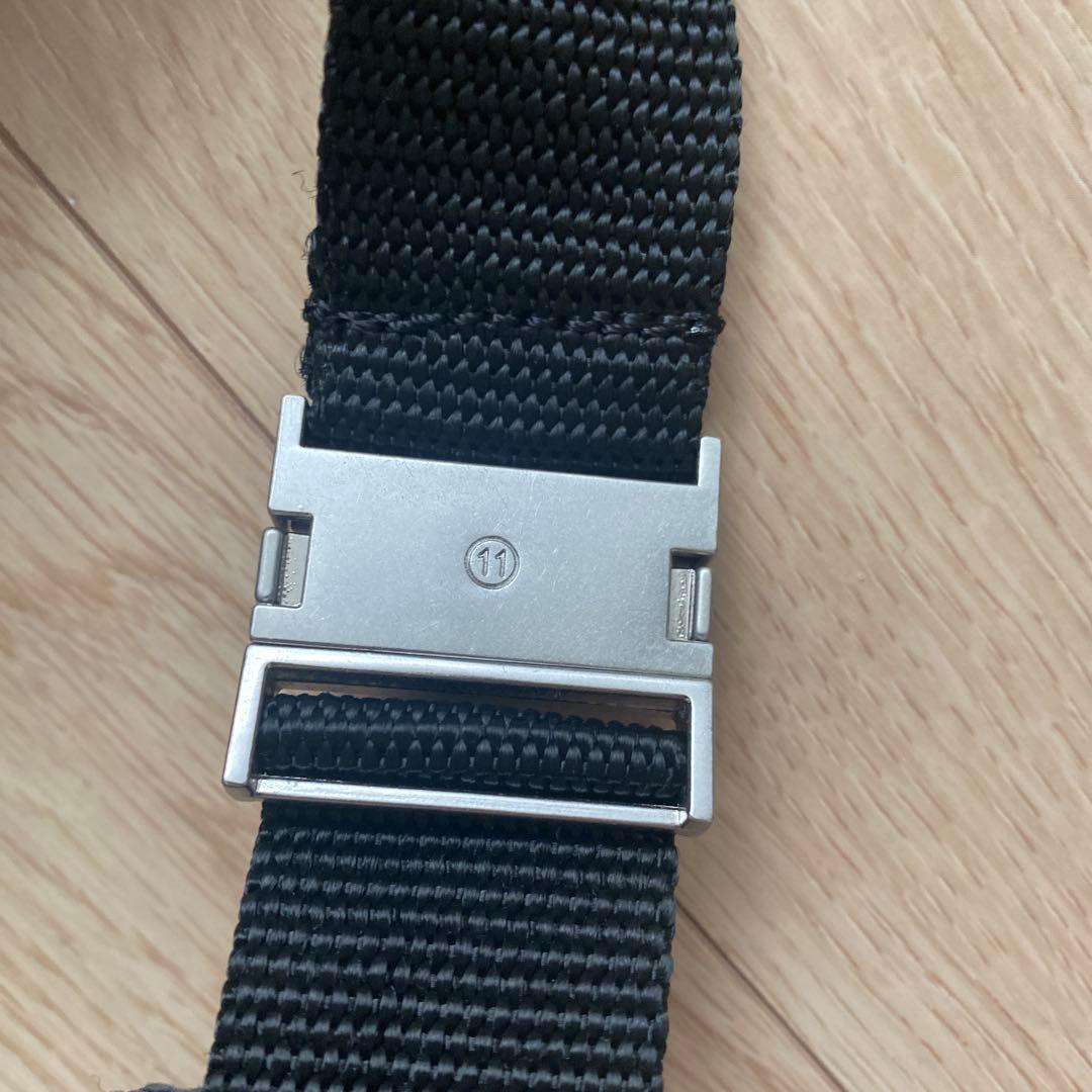 メゾンマルジェラ　ナイロン製ボディバッグ 黒