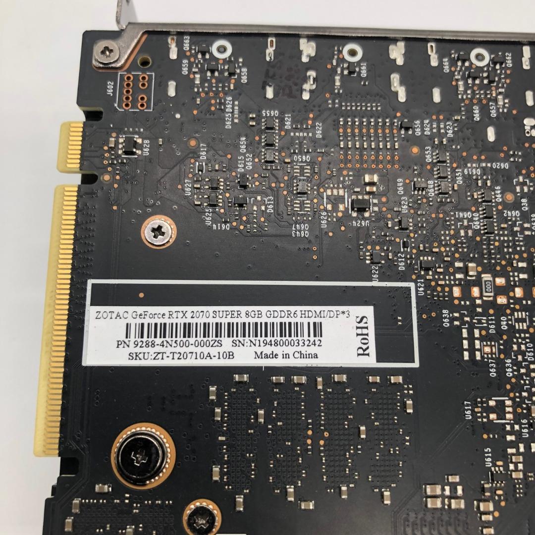 グラフィックボード・グラボ・ビデオカード ZOTAC RTX2070SUPER 8GB
