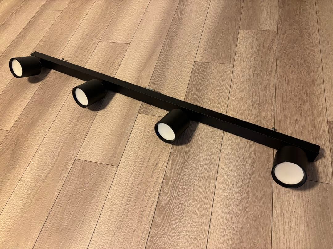 美品 アートワークスタジオ グリッド4 ダウンライト　ブラック