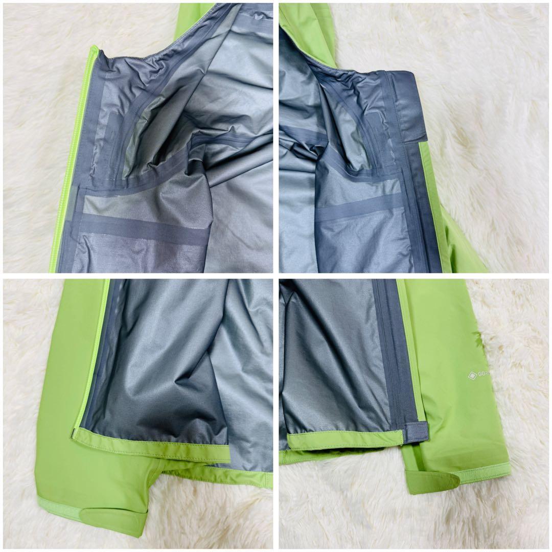 モンベル　テンペストジャケット Women's XL ライトグリーン　タグ付き