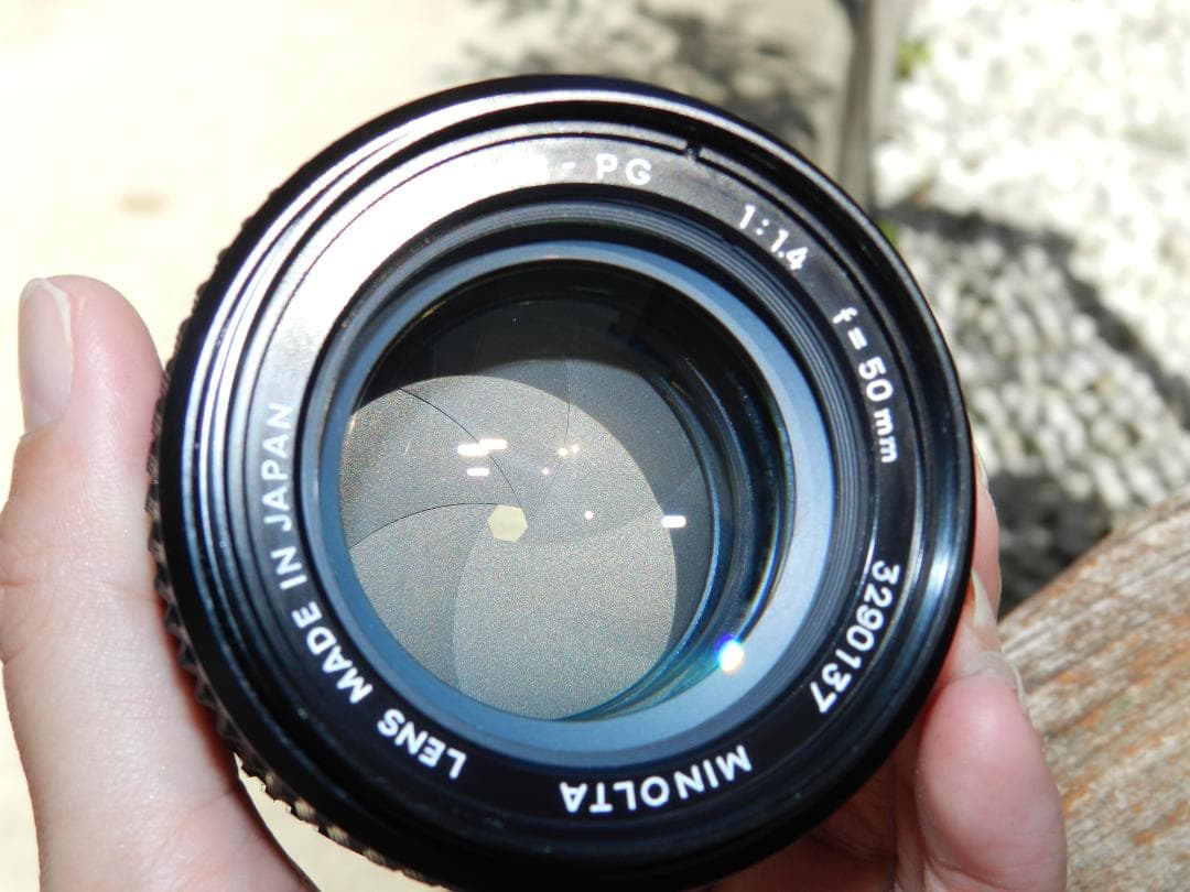 決算セール　極美品　Minolta ROKKOR-PG 50mm f/1.4