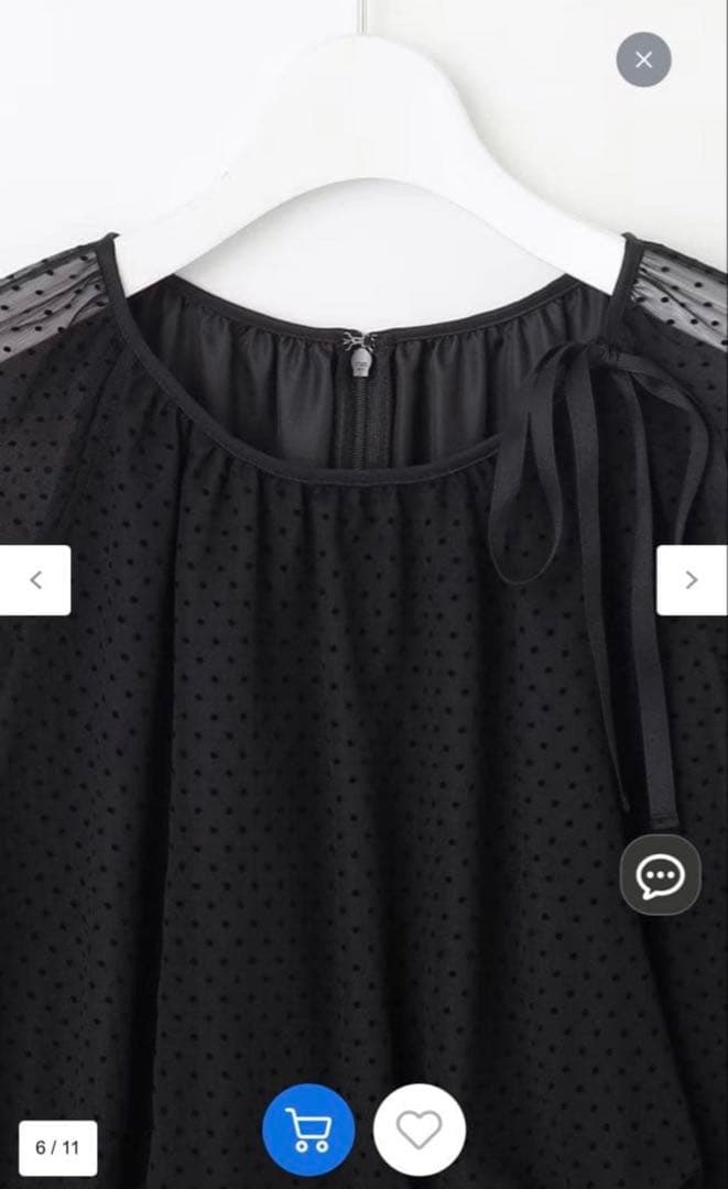 完売☆ほぼ未使用 23区 applaudir 黒　ロング　ドレス　ワンピース