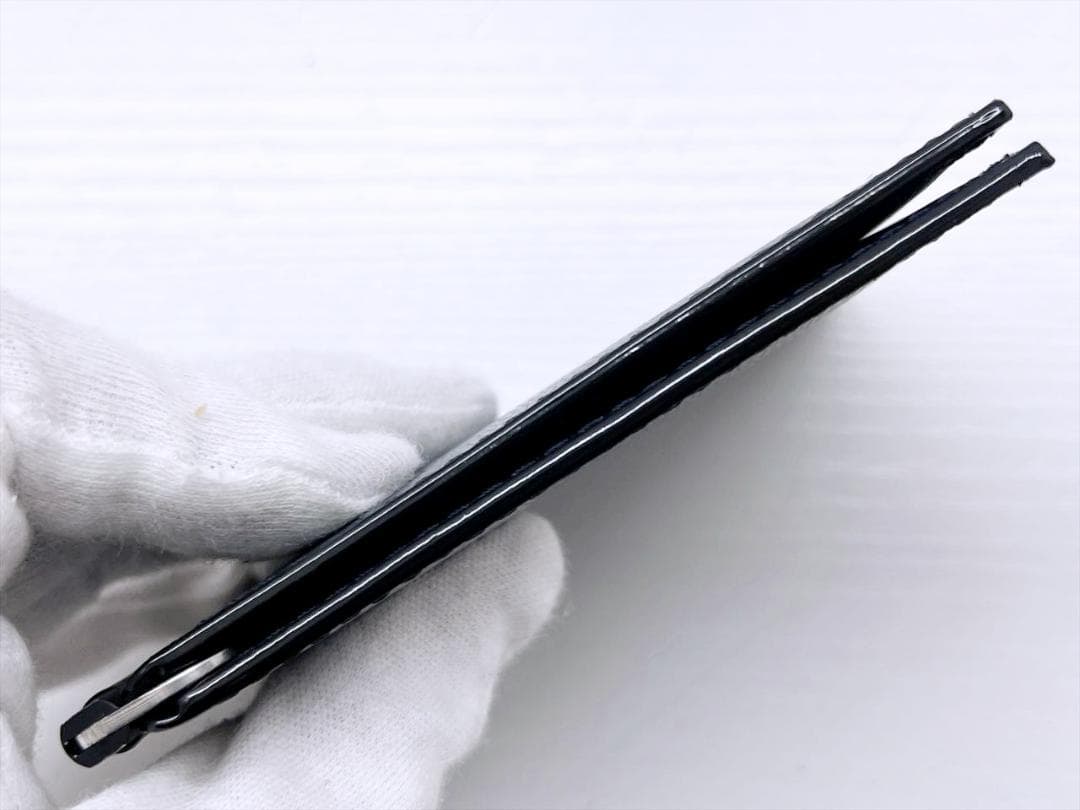 未使用保管　valextra　ヴァレクストラ　マネークリップ　ネイビー