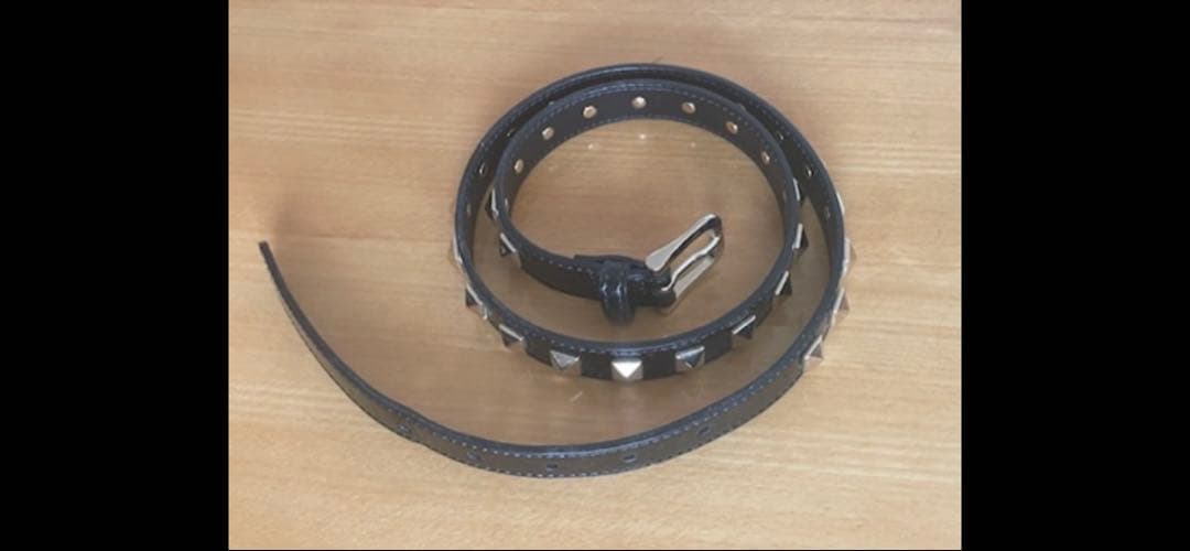 【あぜ】バーバリープローサム　スタッズベルト2種