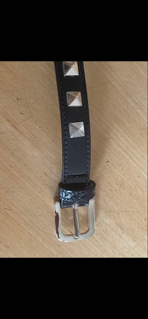 【あぜ】バーバリープローサム　スタッズベルト2種