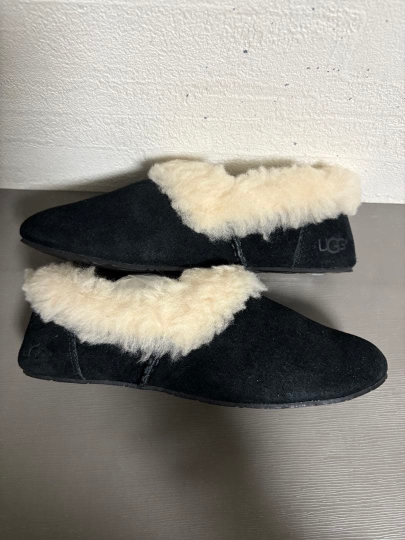 #アグ UGG KENDYL フラットシューズ ブラック 24cm 新古品