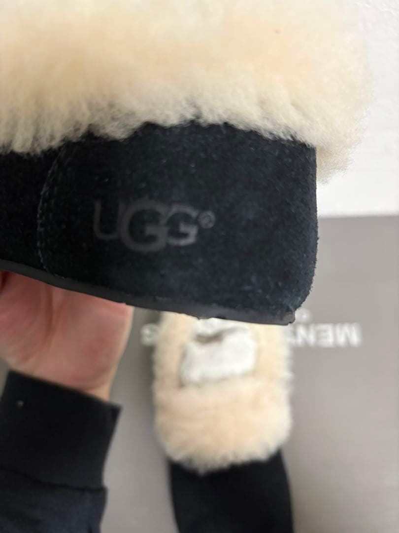 #アグ UGG KENDYL フラットシューズ ブラック 24cm 新古品