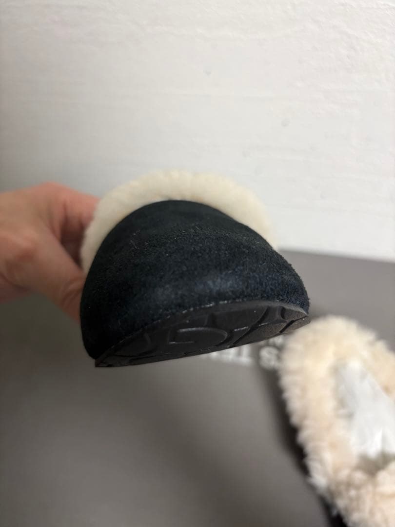 #アグ UGG KENDYL フラットシューズ ブラック 24cm 新古品