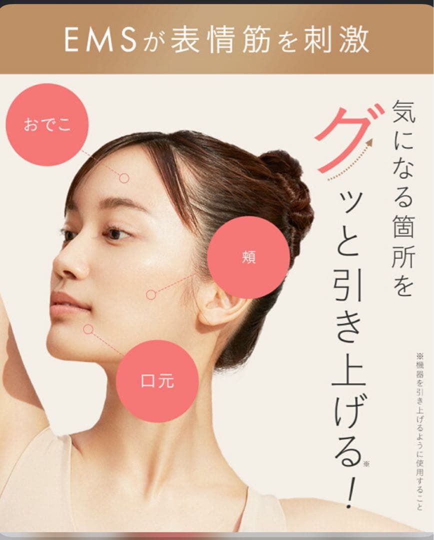 SALONIA サロニア EMS リフトブラシ 美顔器