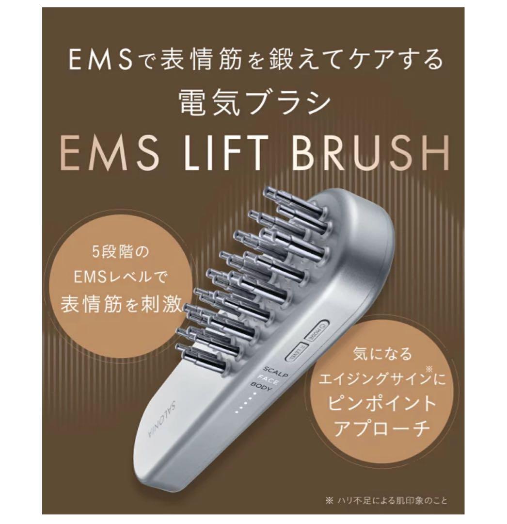 SALONIA サロニア EMS リフトブラシ 美顔器