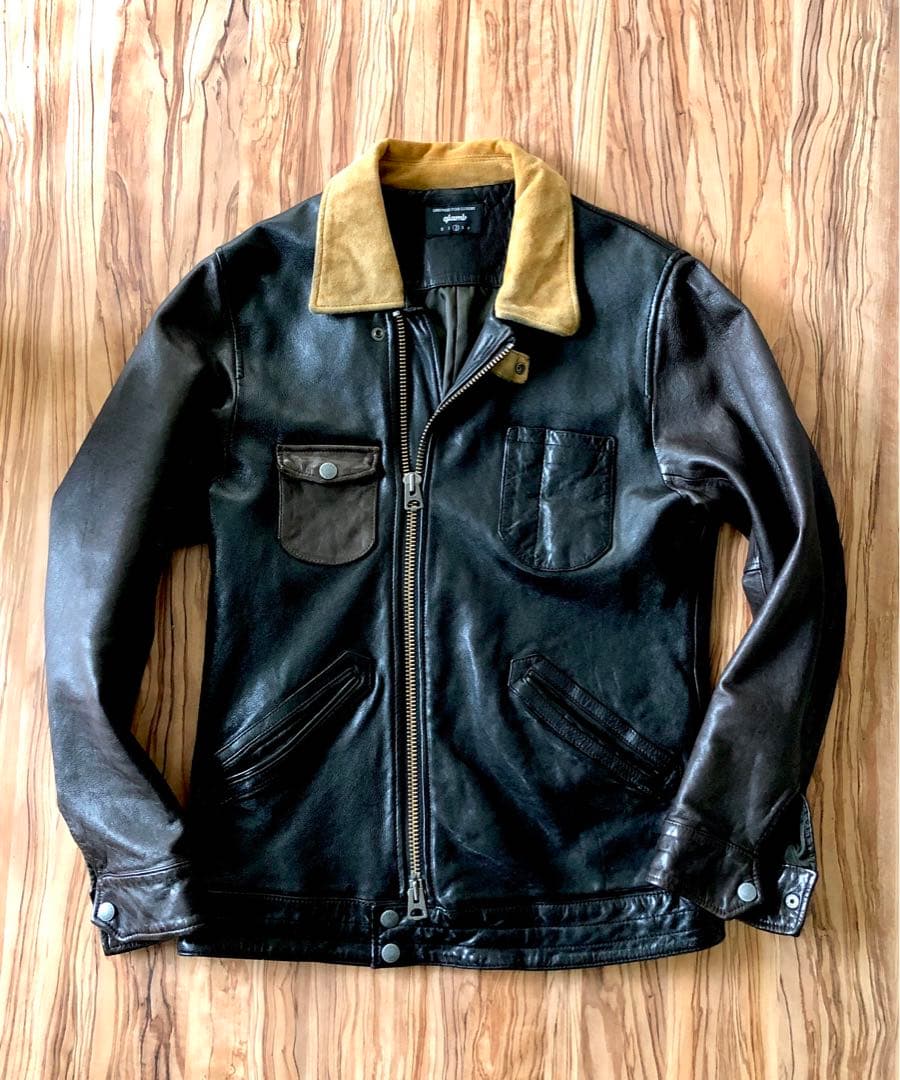 超美品／岩田剛典着用／Mサイズ／グラム glamb／レザージャケット／ライダース