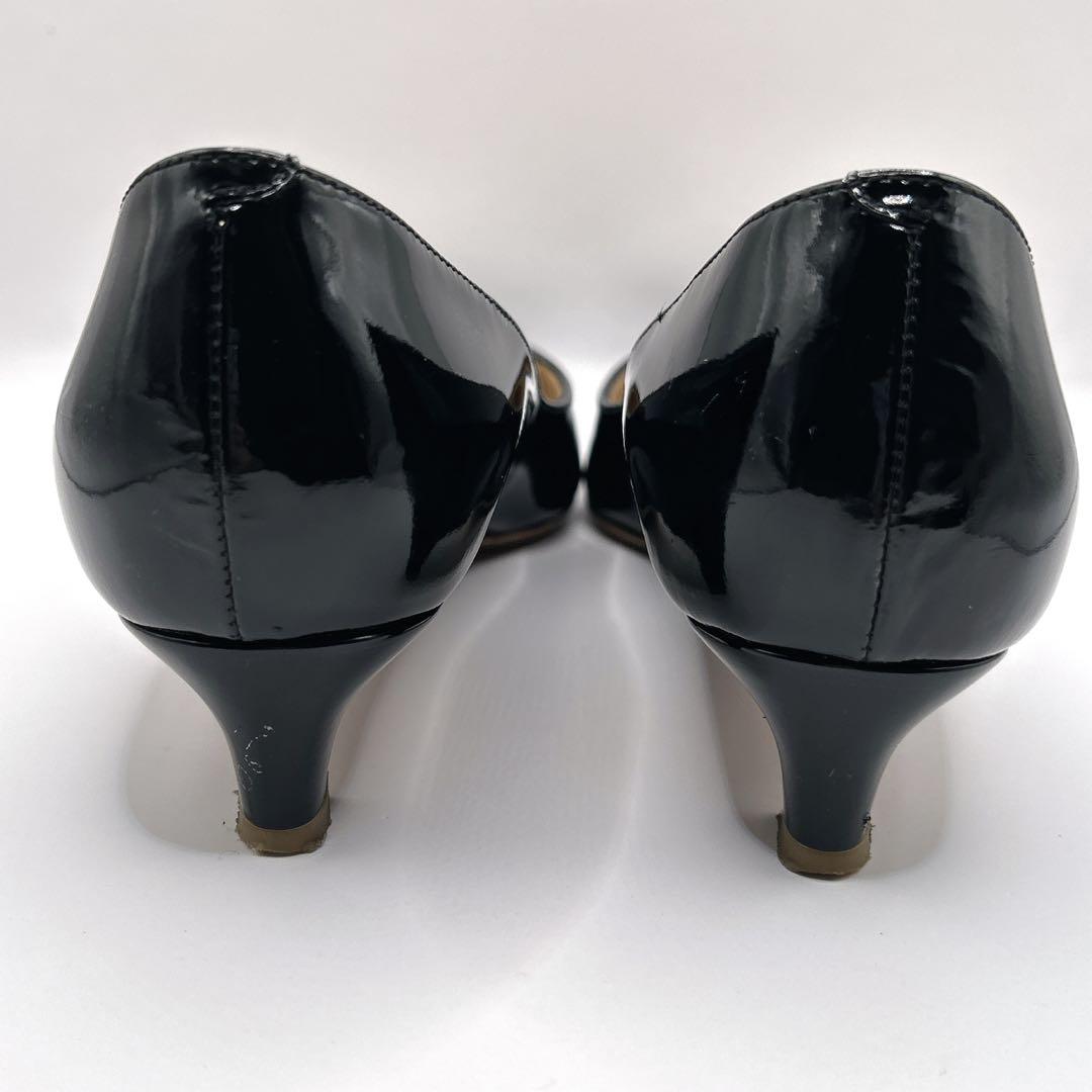 ✨美品✨PELLICO エナメルパンプス アネッリ イタリア製　黒