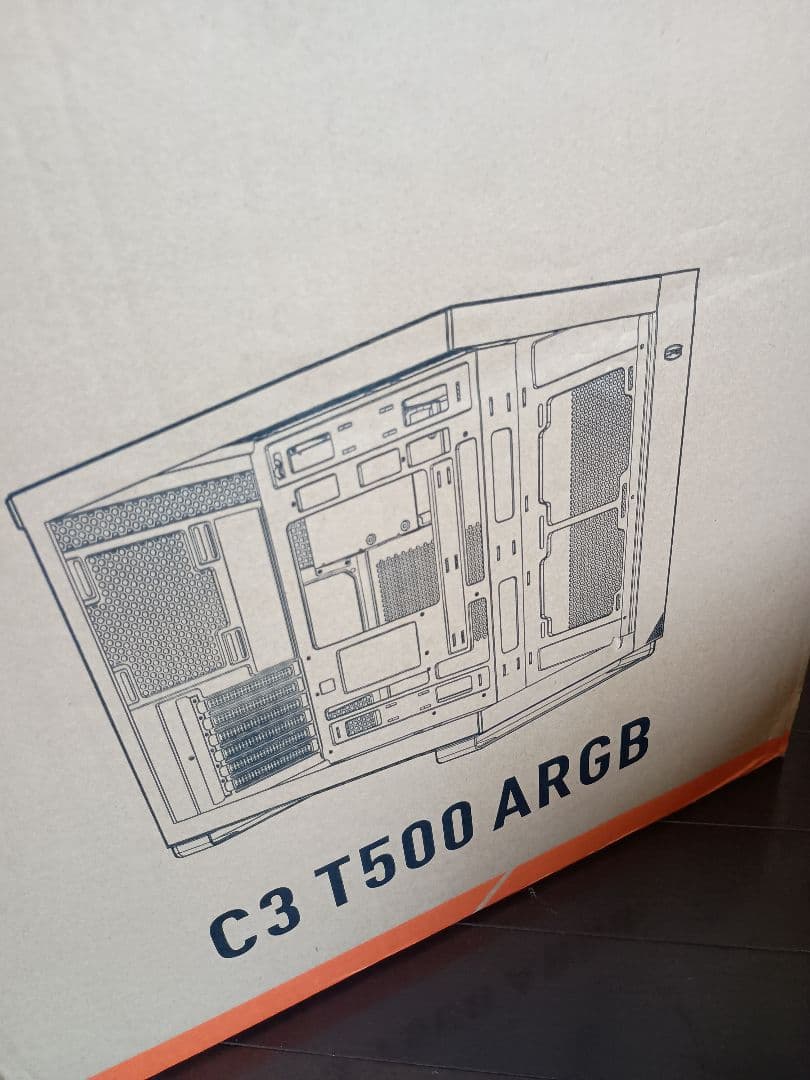 PCCOOLER CPS - C3 T500 ARGB ピラーレス ホワイト