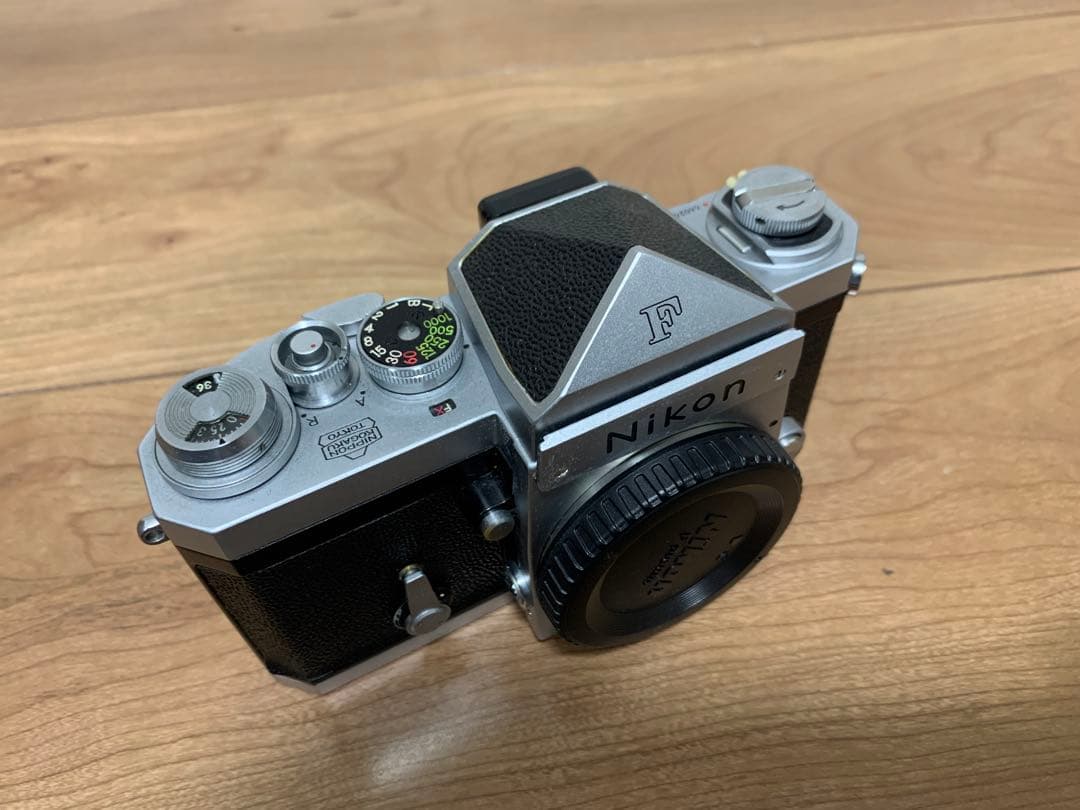 【OH済】Nikon F 一眼レフカメラ + 50mm f1.4レンズ