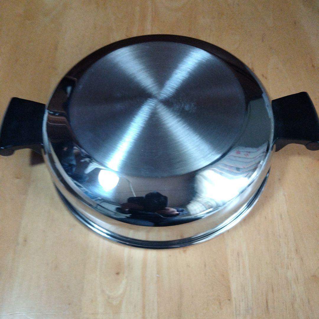 ま*ん様 ★新品未使用 ★ Amway★　ステンレス鍋・フライパンセット