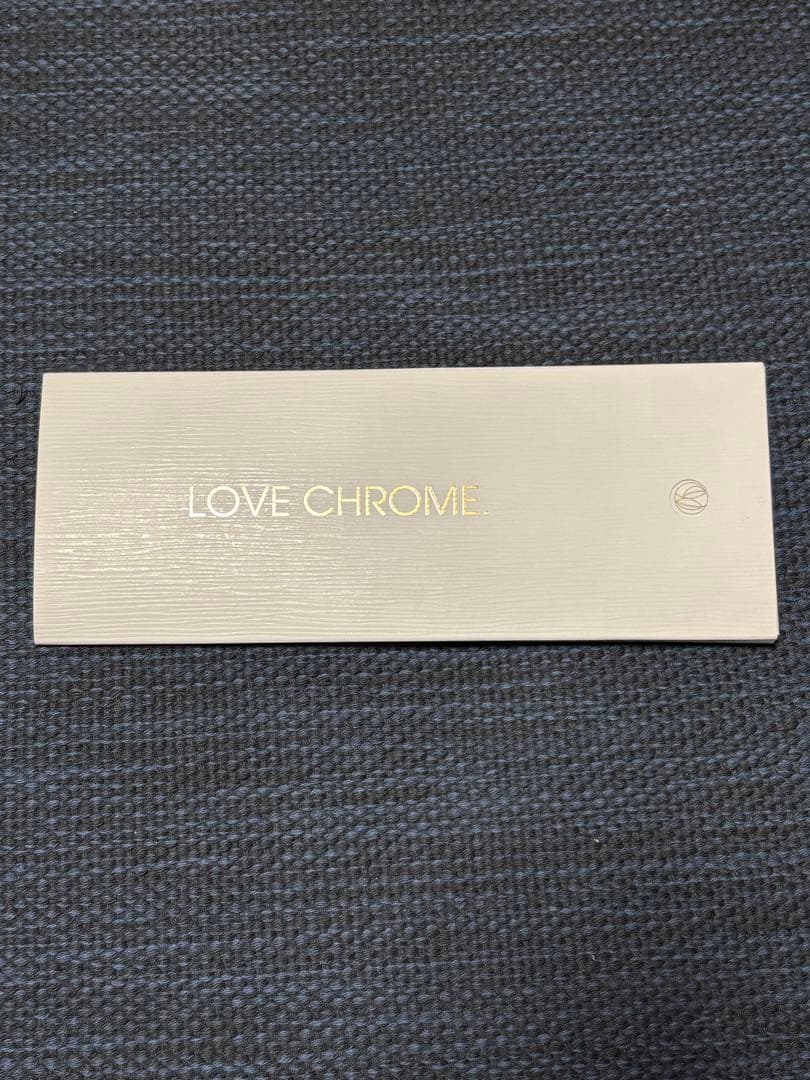 LOVE CHROME ゴールド　カッサつき