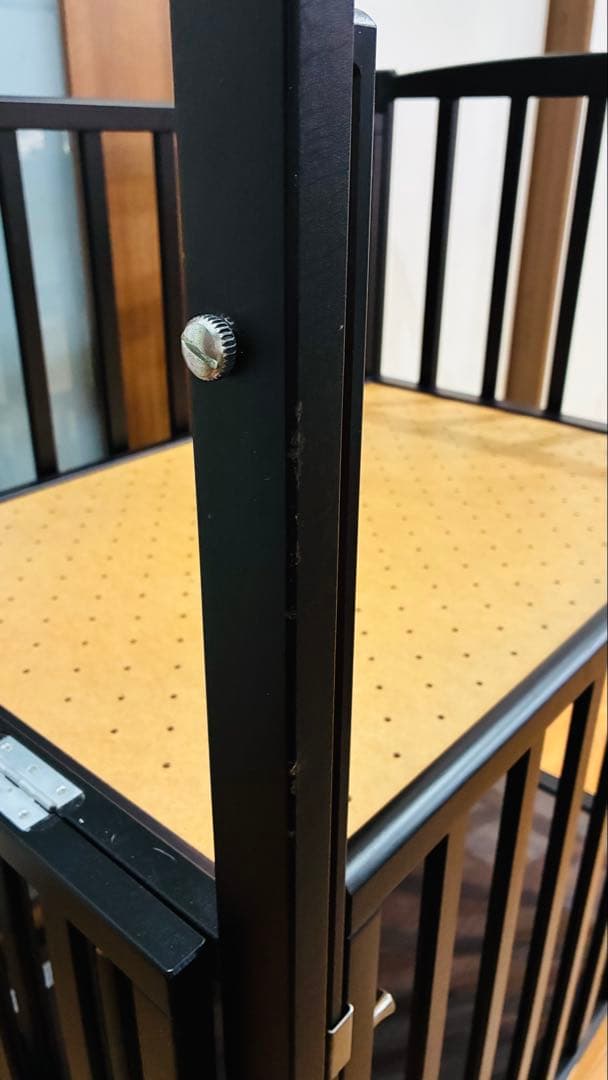 ヤマサキ ベビーベッド ミニサイズ ツーオープン（国産・ハイタイプ）