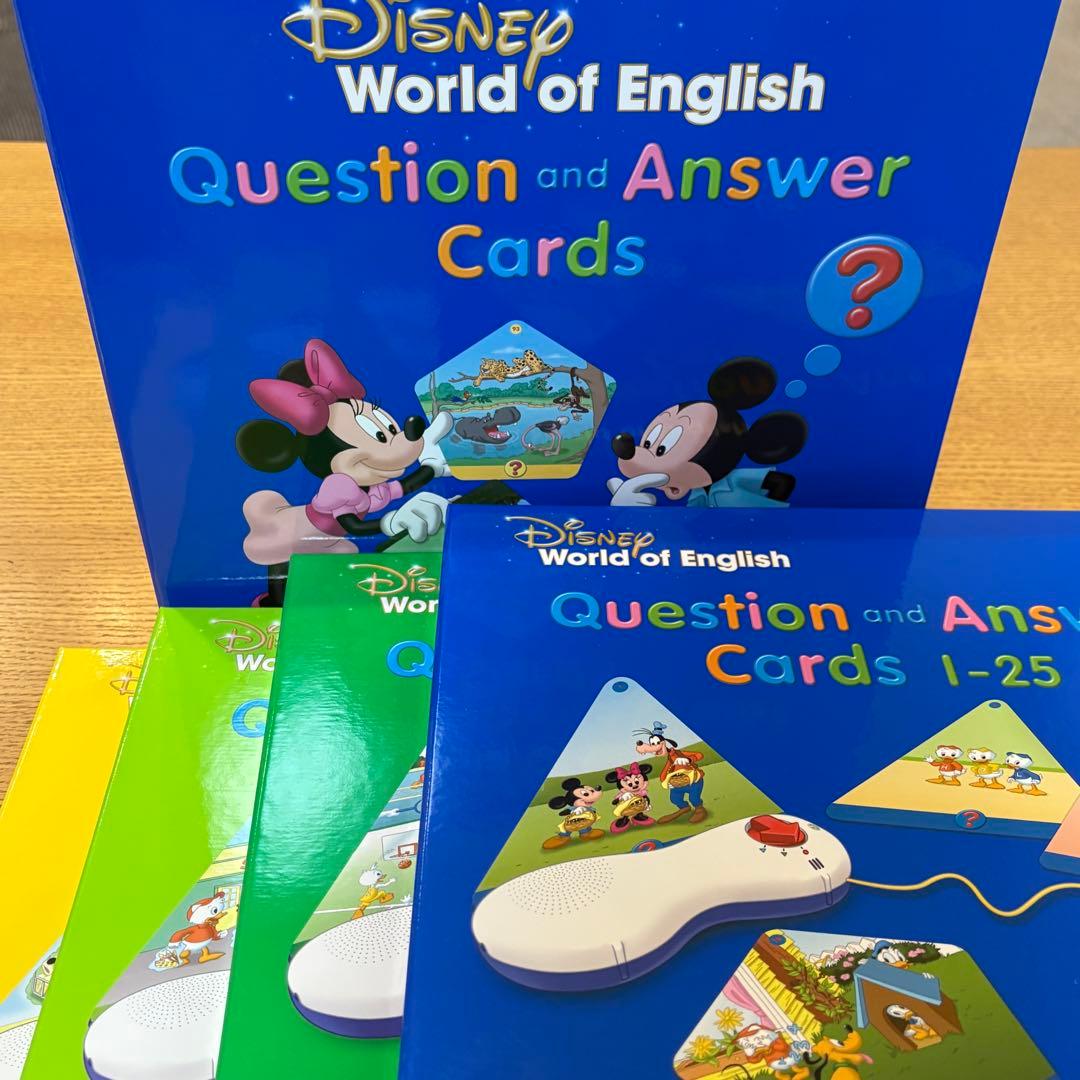 最新版　DWE Q&Aカード　トークアロング