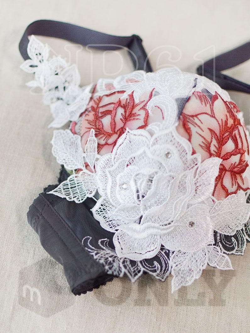 【ワケアリ】D65　P-UPブラ　サルート　97G　マレフィセント　日本製