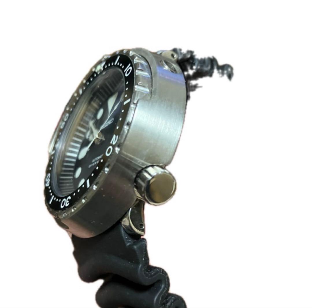 7s26-0020ベースカスタムミニツナ缶自動巻4r36美品完動品SKX007