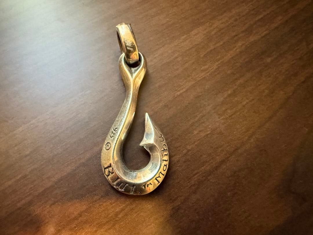 t*a様 Bill Wall Leather フック型ネックレス