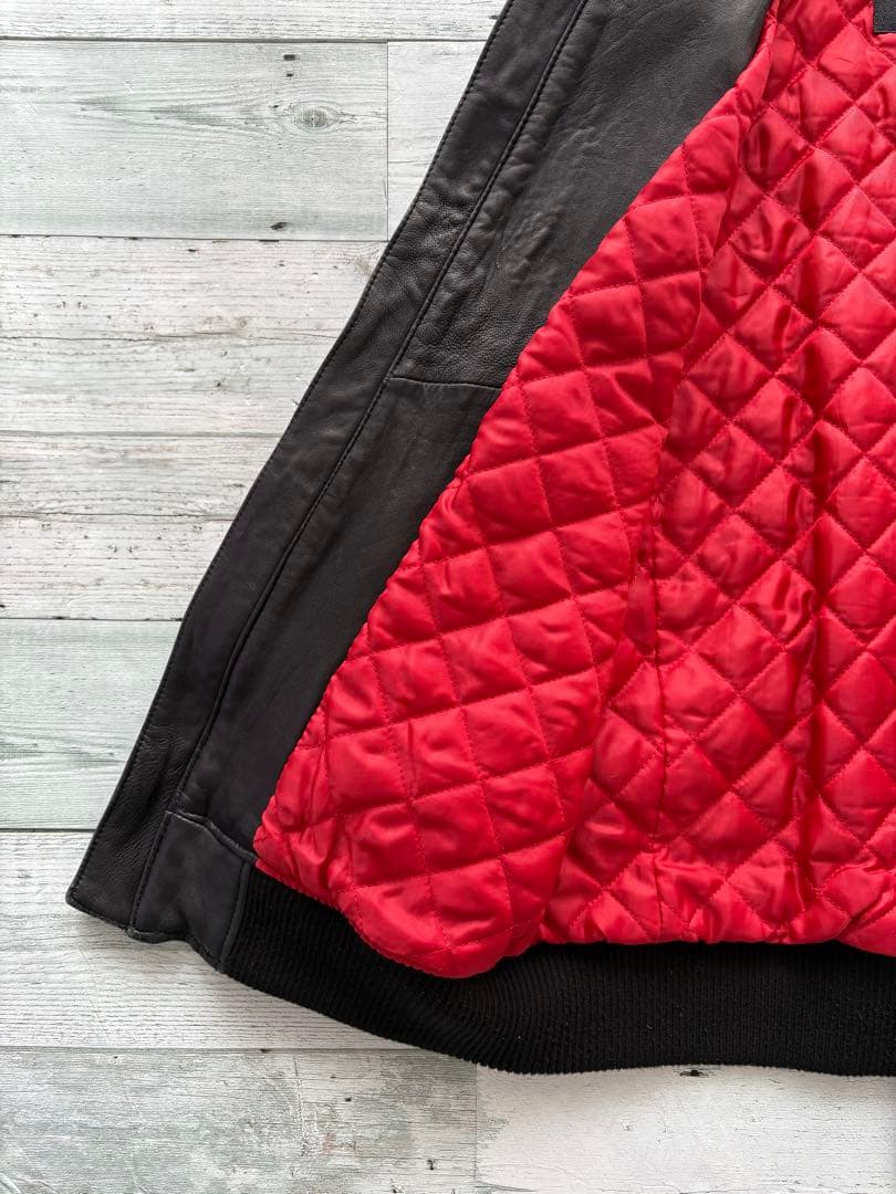 ナノユニバース メンズ シングルライダースジャケット ラムレザー サーモライト