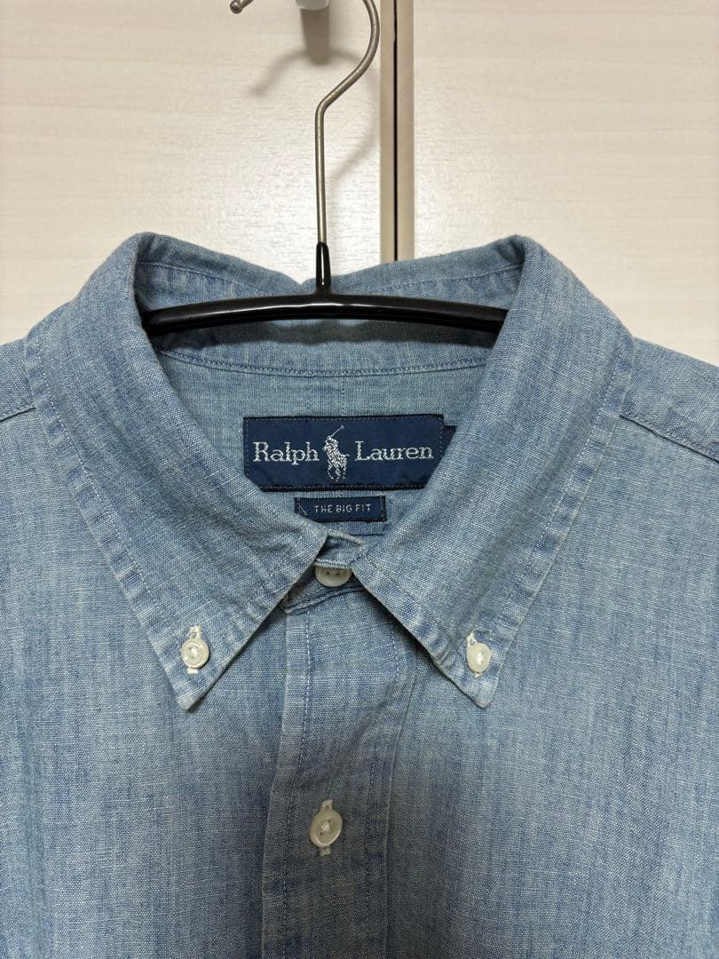 ラルフローレン シャンブレーシャツ M