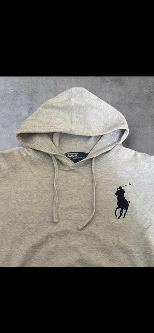 90’s Ralph Laurenラルフローレン パーカー グレービッグポニー