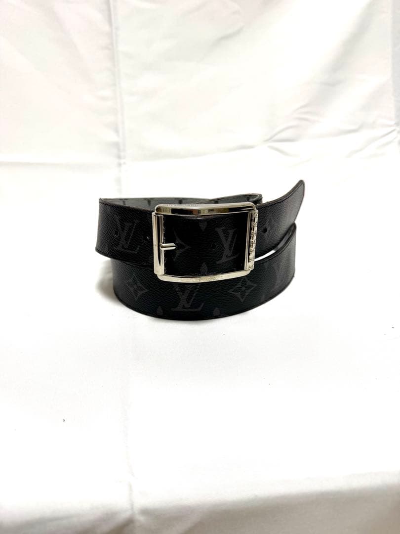 ミ*ミ様 Louis Vuitton モノグラム ベルト リバーシブル　ブラック
