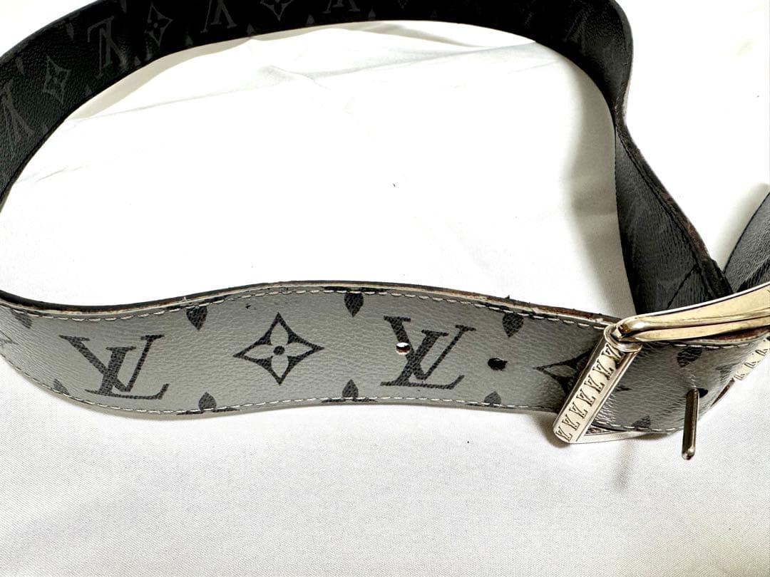 ミ*ミ様 Louis Vuitton モノグラム ベルト リバーシブル　ブラック