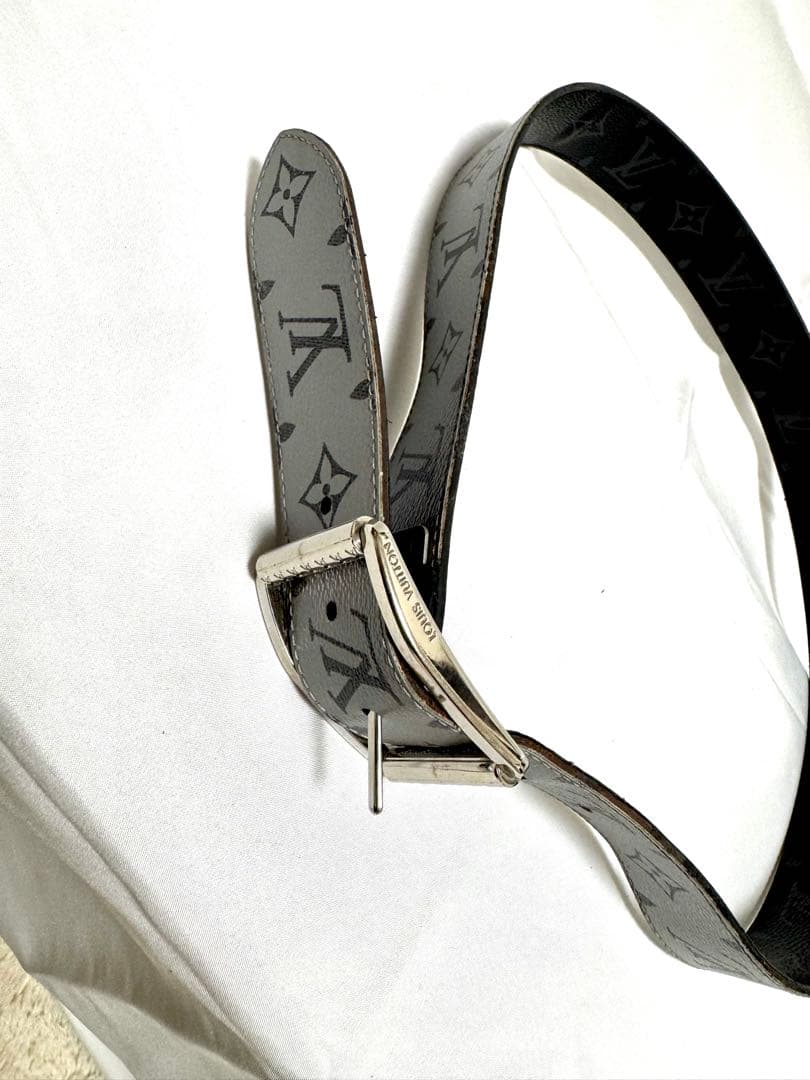 ミ*ミ様 Louis Vuitton モノグラム ベルト リバーシブル　ブラック