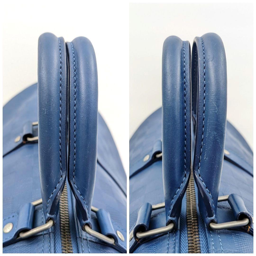 ルイヴィトン ダミエアンフィニ キーポルバンドリエール 45 ボストンバッグ