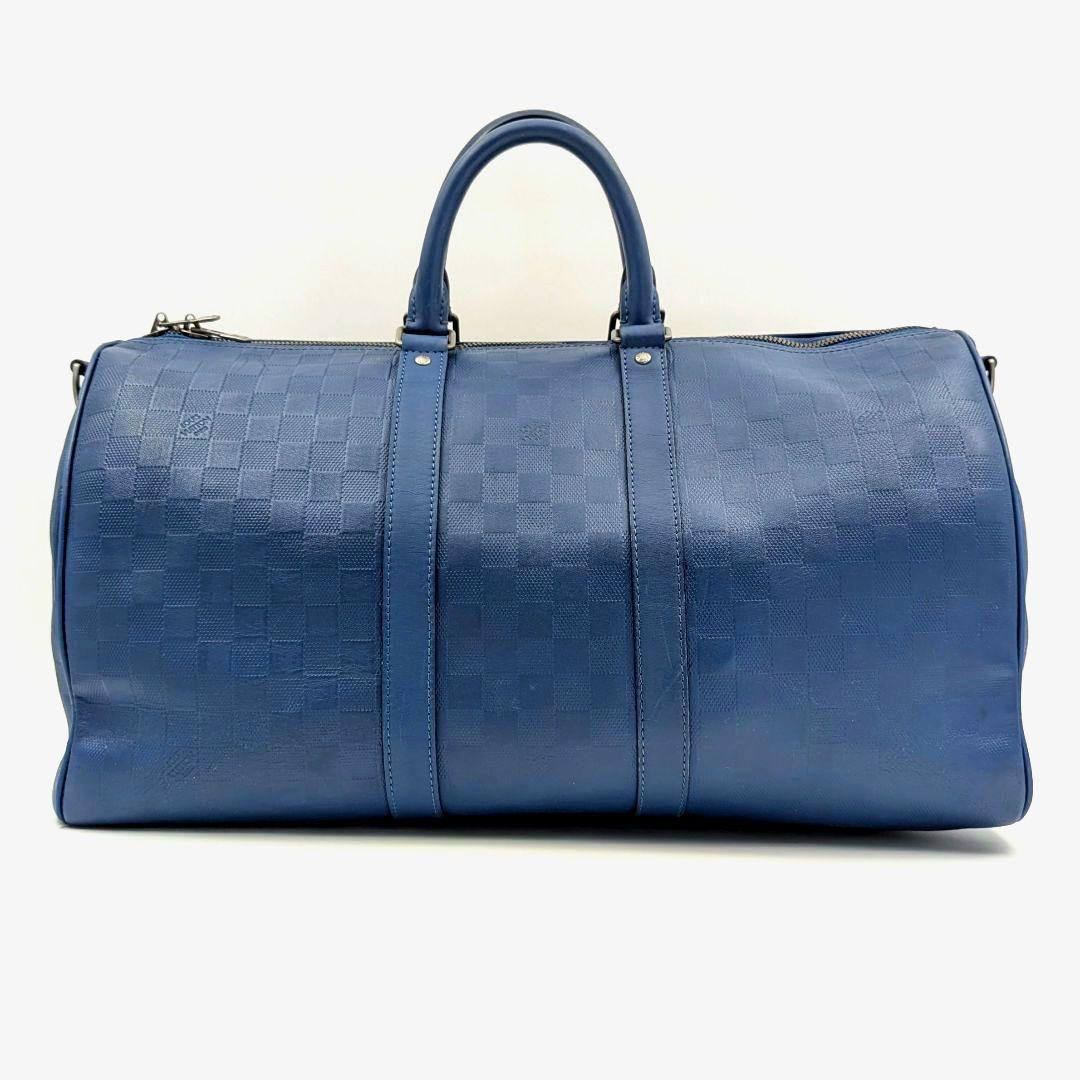 ルイヴィトン ダミエアンフィニ キーポルバンドリエール 45 ボストンバッグ