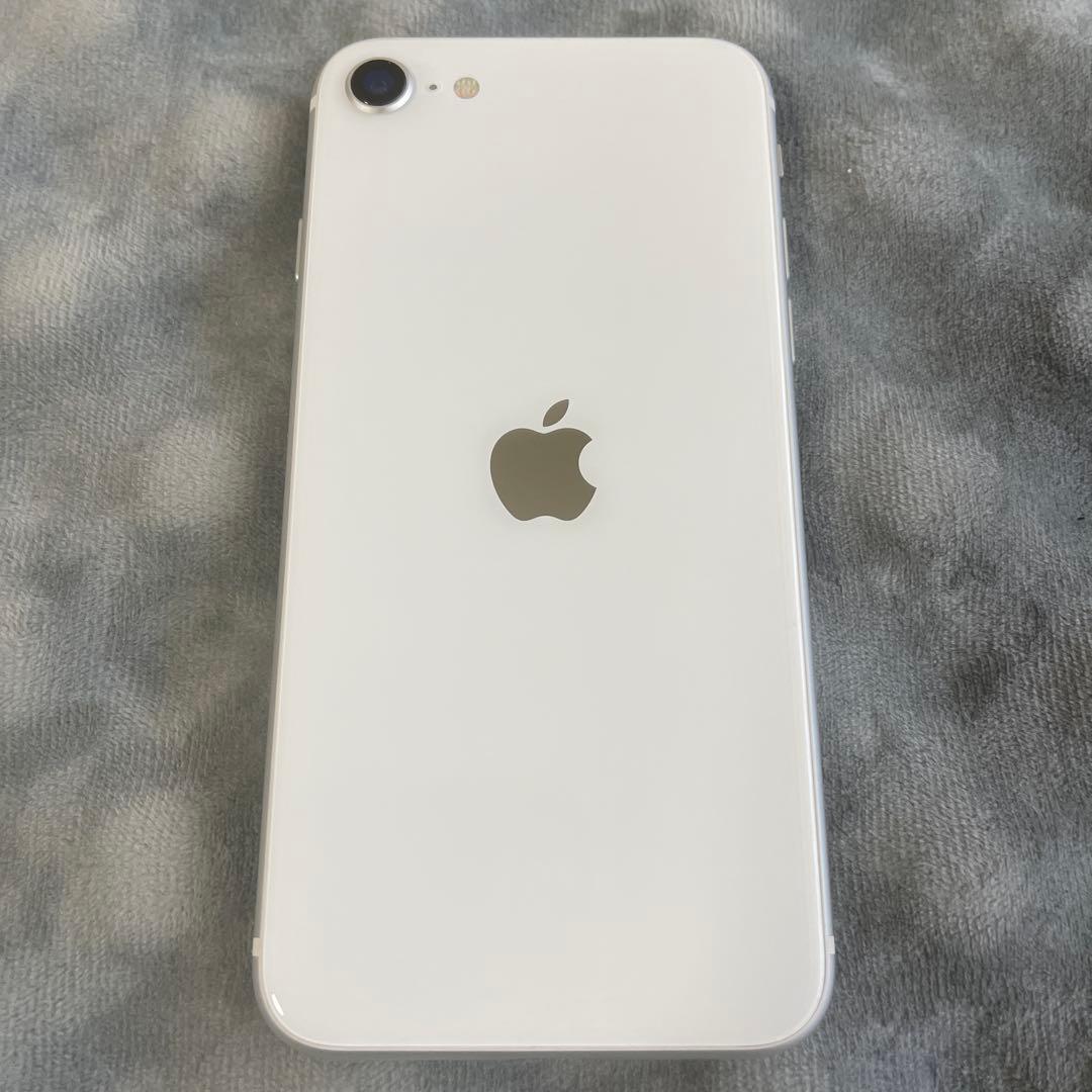 iPhoneSE (第2世代) ホワイト SIMフリー バッテリー最大容量83%