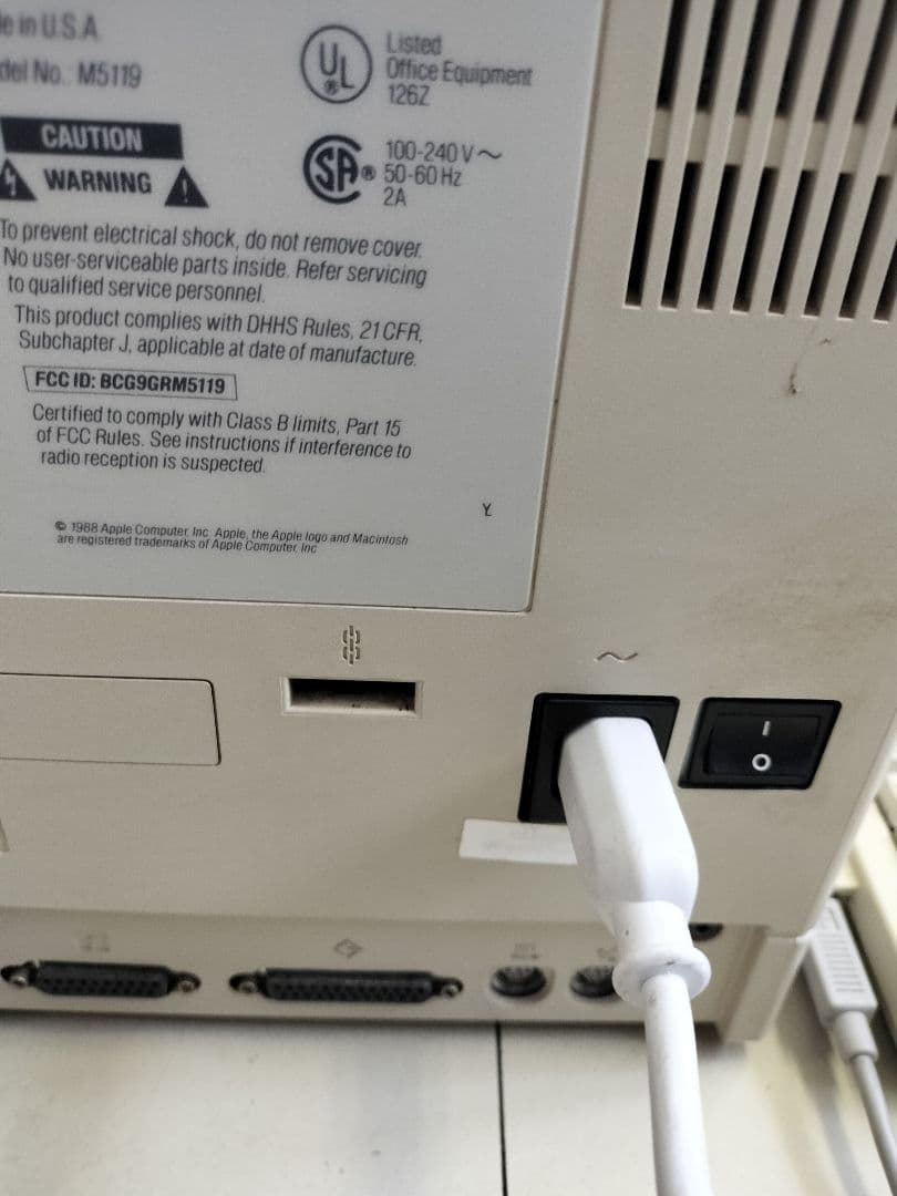 Apple Macintosh SE/30 本体 キーボード マウス